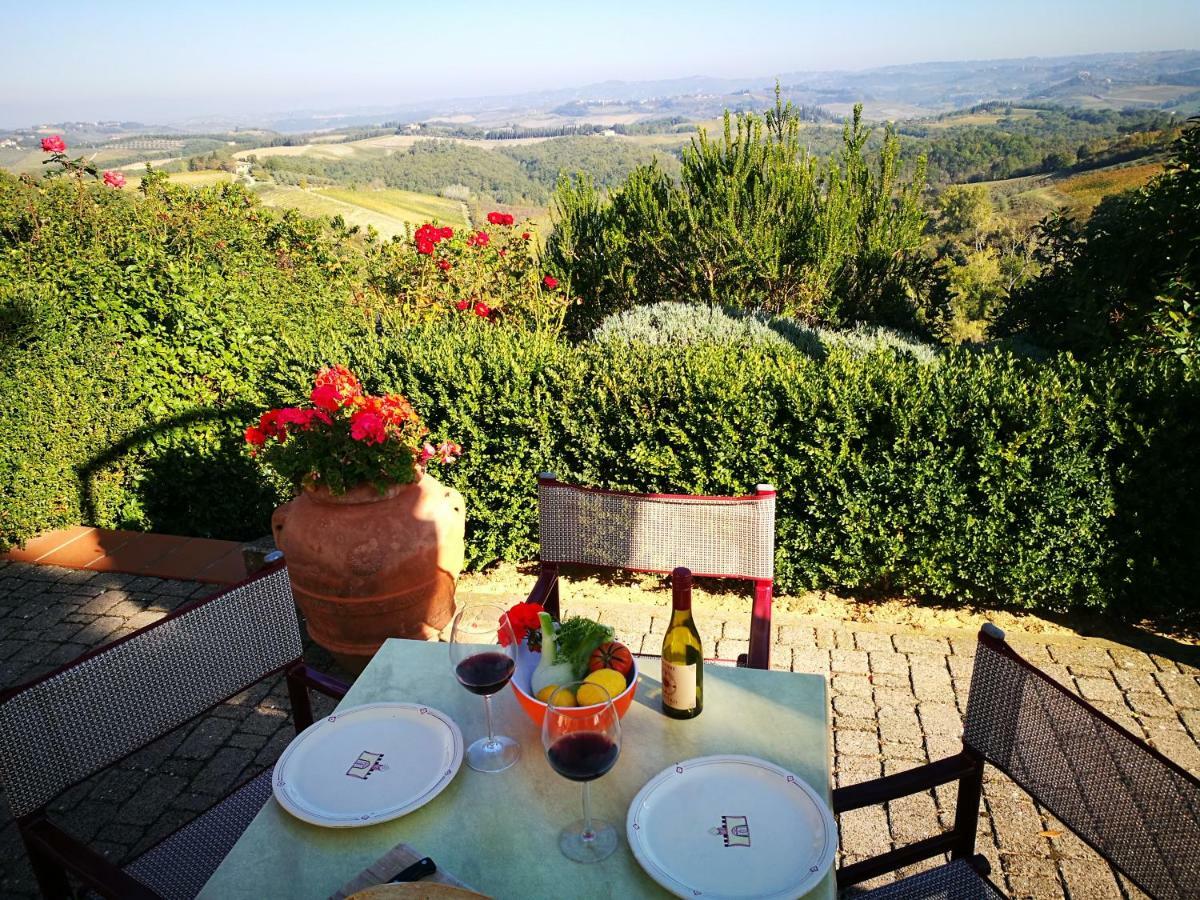 Castello Di Fulignano Soarzio Panoramic Apartment サン・ジミニャーノ エクステリア 写真
